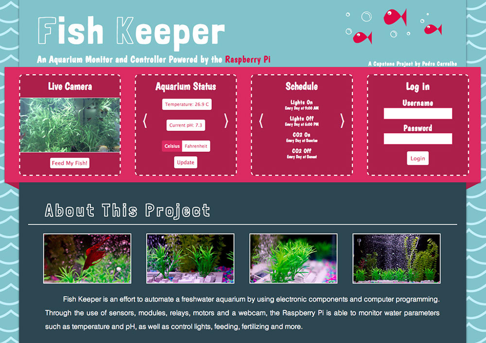 Fish Keeper Website